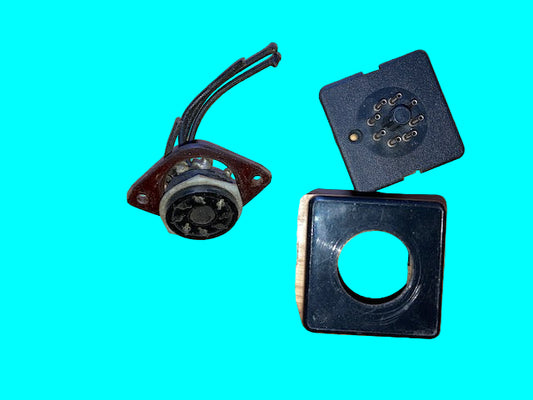 RS, OCTAL PLUG BLOCK, FOR MAKING VCM VALVE BASE CONVERTORS, NOS