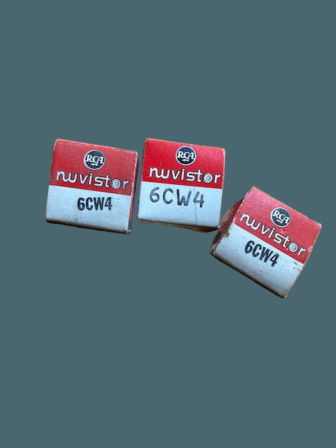 6CW4, RCA, NUVISTOR, BOXED NOS
