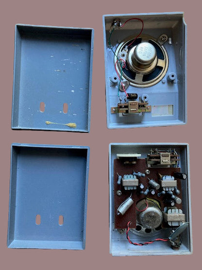 CLAYMORE, Deluxe Transistor Intercom, Model KE-20, Master & Sub, untested, for restoration