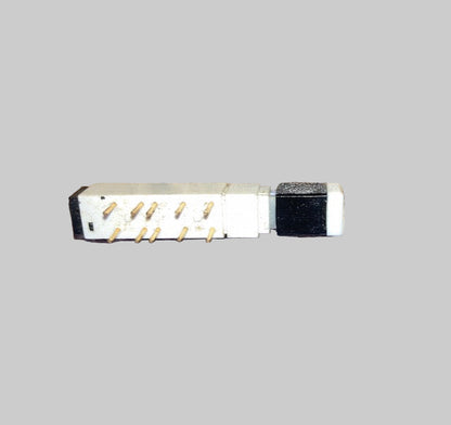 LATCHING PUSH BUTTON, PCB MOUNT, NOS