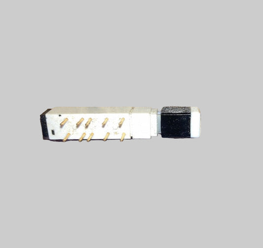 LATCHING PUSH BUTTON, PCB MOUNT, NOS