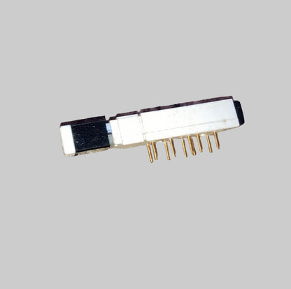 LATCHING PUSH BUTTON, PCB MOUNT, NOS