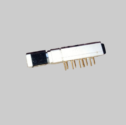LATCHING PUSH BUTTON, PCB MOUNT, NOS