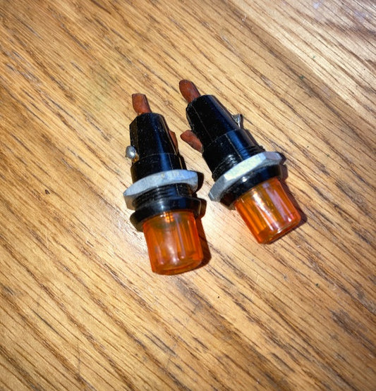 Belling Lee, L1896A, Amber Lens Panel Lamp, 12.9mm, RS 564-936,  Ex Equipt