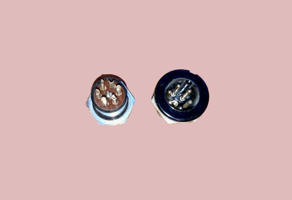 Miniature Bulgin, 6 -Pin, MALE Socket, 250V 3A, P427 ,&nbsp;