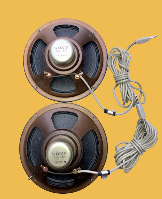 2x, Sony,SS-C20, 6.5 inch full range, loudspeaker drive units, 8 Ohm