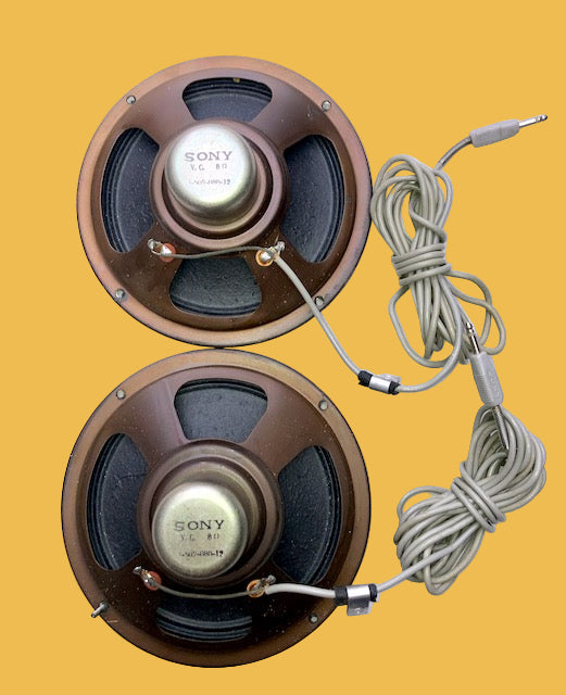 2x, Sony,SS-C20, 6.5 inch full range, loudspeaker drive units, 8 Ohm
