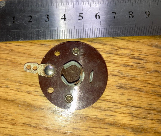 TOPCAP, TAB PATTERN, VALVE TOP CAP, ARMY, 35mm DIA