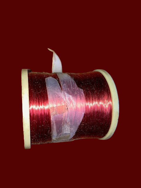 ENAMELLED COPPER WIRE, E/Cu,  MARKED 0.25/3SWG/24AWG, 500g  MASS