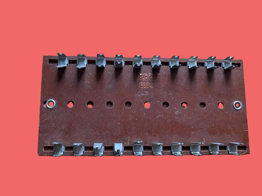 BULGIN, TAG STRIP, C114, 10 TAG, NOS 