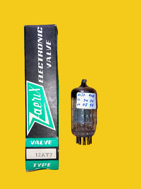 ECC81, ZAERIX, BADGED RFT, POLAM KATOWICE 1974 PRODUCTION