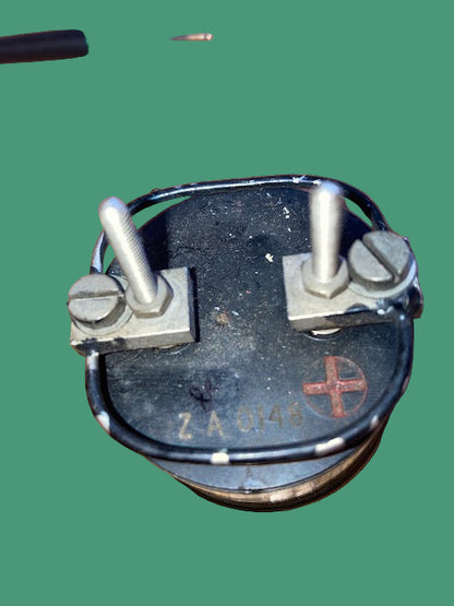 Ammeter DC2, 15A, Military, Moving Coil Meter, c/w Shunt, ZA0148, Dated 1943