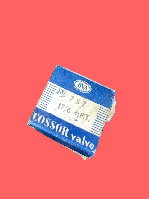 7S7, COSSOR, NEW BOXED, X81, X81M, X148