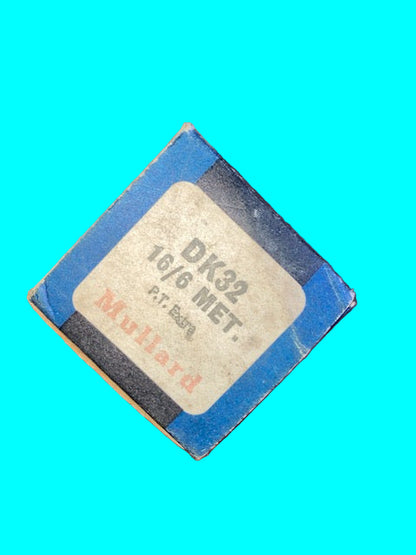 DK32, MULLARD, NEW BOXED, 1A7G, 1A7GT, CV1802, X14