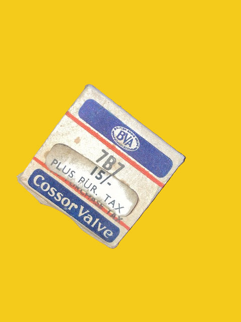 7B7, COSSOR, NEW BOXED, CV522, W149