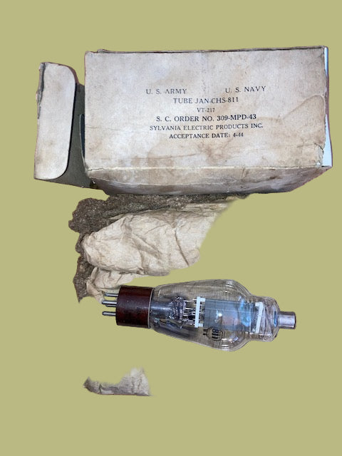 811, Sylvania, NIB,  April 1944, CV628, VT-217