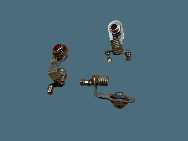 BULGIN PANEL LAMP & ESCUTCHEON, D170,  AS USED ON NATIONAL HRO & OTHER WW2 APPARATUS