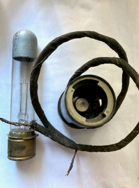 MAZDA, Bulb, A1/4, 12V 100W, P28S Microscope Bulb c/w bulb holder