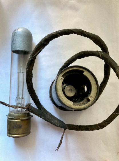 MAZDA, Bulb, A1/4, 12V 100W, P28S Microscope Bulb c/w bulb holder