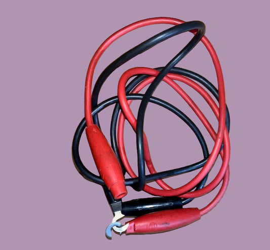PAIR OF LEADS, AVO, MEGGER, AVO 8, HOOK ON SOCKET 
