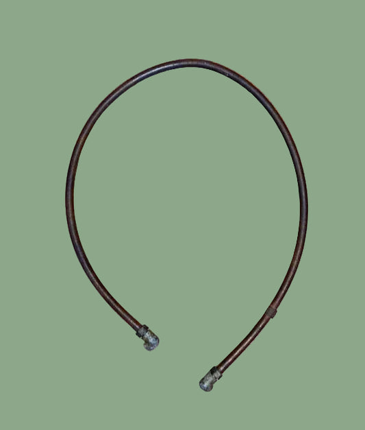 WS19 VARIOMETER TO ANTENNA CABLE, APPROX 44" LENGTH, RT ANGLE PYE PLUG TERMINATED AT BOTH ENDS, ALSO SUIT GEE