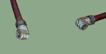 WS19 VARIOMETER TO ANTENNA CABLE, APPROX 44" LENGTH, RT ANGLE PYE PLUG TERMINATED AT BOTH ENDS, ALSO SUIT GEE