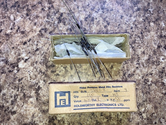 Holco,H8 Series, Precision Metal Film Resistors 470K, 0.125W