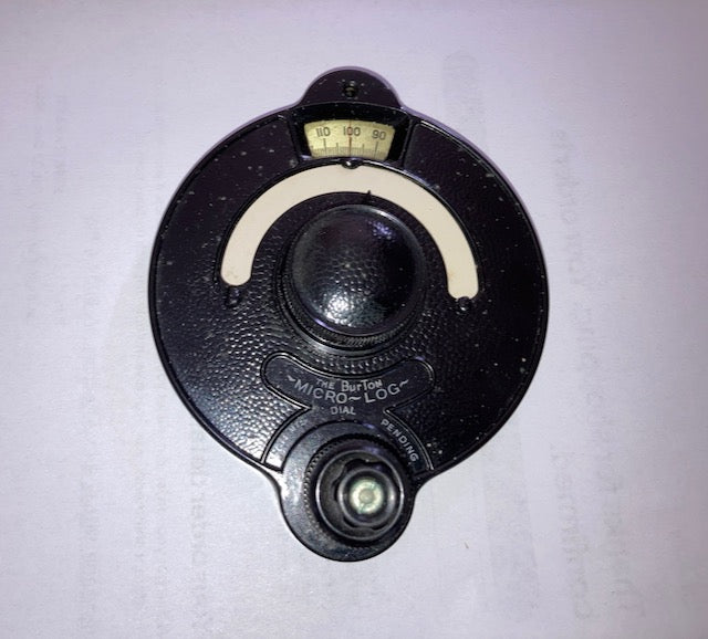 BURTON, MICRO LOG DIAL, NEW BOXED, 1929,