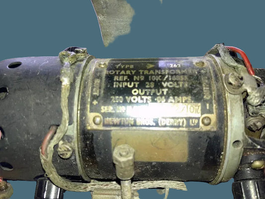 Rotary Converter, Rotary Transformer,  10K/16855, 130x70x90mm, Input 28V, Output 250V @ 60mA