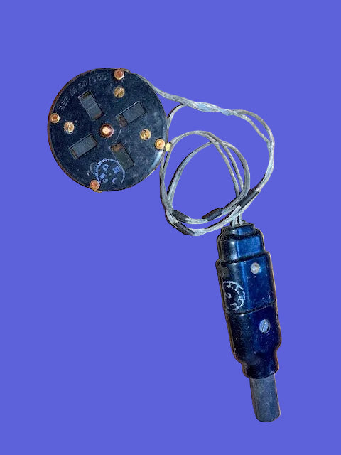 RAF, Type G Oxygen Mask , Microphone Heater, 6D/909, Requires rewiring as insulation brittle