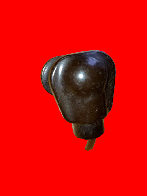 5A, CLIX, type 5/2/B, Mains Plug, 2 pin, Brown Bakelite