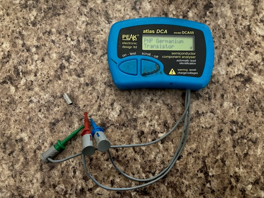 PACK OF 5X, UNMARKED PNP GERMANIUM TRANSISTORS, THOUGHT TO BE AC128, AC128