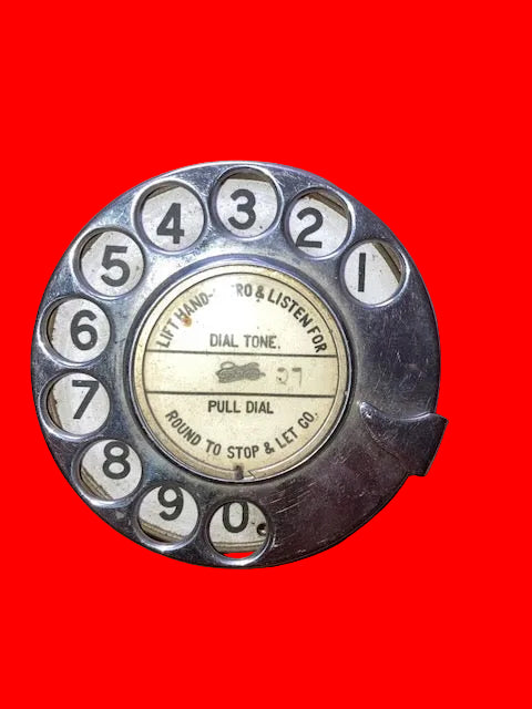 GPO, Dial Automatic,No10, 10LA, Mark 236A, With Stainless Steel finger plate, 1938 model, SS.10E 38/236A