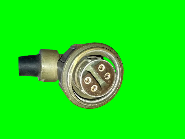 PATTERN 104, PLESSEY Mk7, 4 PIN, SHELL SIZE 2, 21mm DIA, FEMALE PINS, FREE SOCKET, RATCHET, AS USED IN LARKSPUR RADIOS