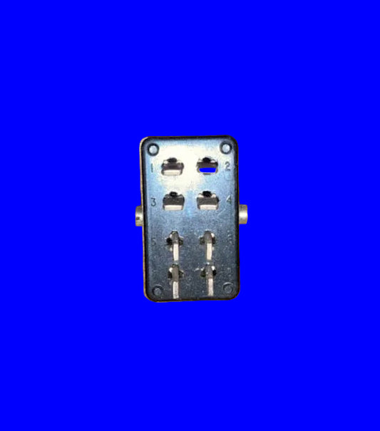 MINIATURE JONES PLUG, 8 PIN MALE, FOR, PYE COMMS,  EMS SYNTHI-A, EMS SYNTHI-AKS, EMS SEQUENCER, VCS3, DKS1/2,