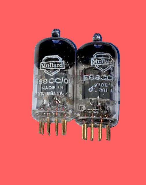 ECIAL QUALITY, ECC88, CV2493, MULLARD, WHITE PRINT, MITCHAM PRODUCTION  ECC88