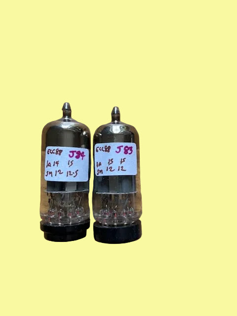 CV2493, SPECIAL QUALITY, ECC88/01, MULLARD, WHITE PRINT,  MITCHAM PRODUCTION,  ECC88 