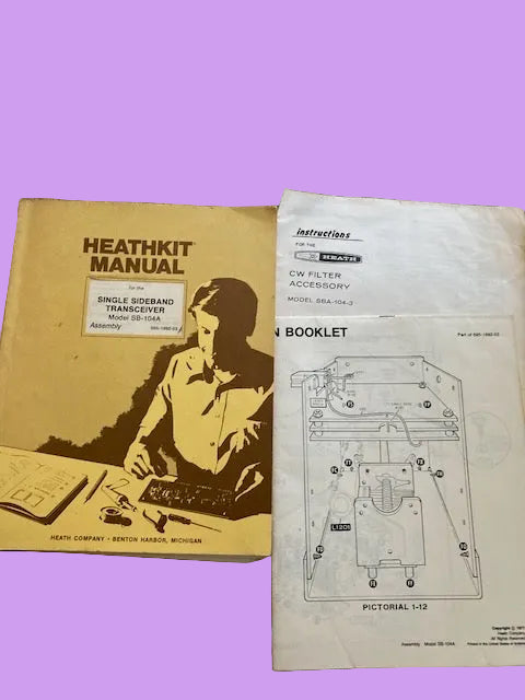 Heathkit, SB-104A, SSB Transceiver, Assembly Manual, 595-1992-03