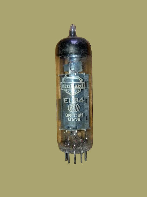  EL84, MULLARD, OLD SHIELD,   rX1 B9H, BLACKBURN AUGUST 1959 MANUFACTURE 