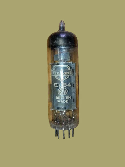  EL84, MULLARD, OLD SHIELD,   rX1 B9H, BLACKBURN AUGUST 1959 MANUFACTURE 