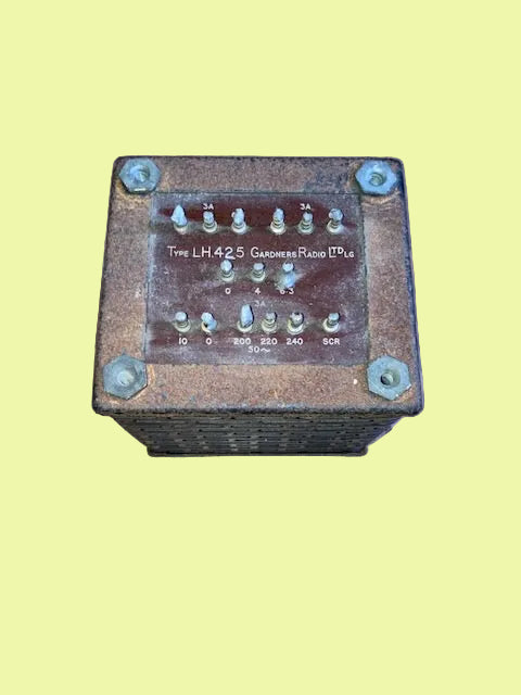 GARDNERS, LH425, HENGIST, FILAMENT TRANSFOMER, PRIM 0-200-220-240, SEC 3X 0-4-6.3V @ 3A