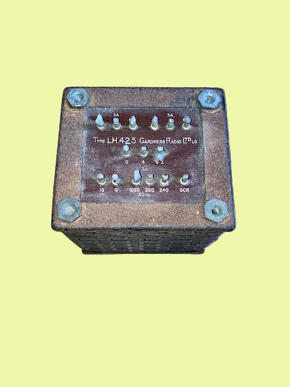 GARDNERS, LH425, HENGIST, FILAMENT TRANSFOMER, PRIM 0-200-220-240, SEC 3X 0-4-6.3V @ 3A