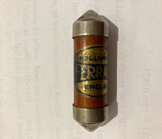 1932, WIRE WOUND RESISTOR, ANODE CARTRIDGE RESISTOR, FERRANTI, 30000 OHM, 30K