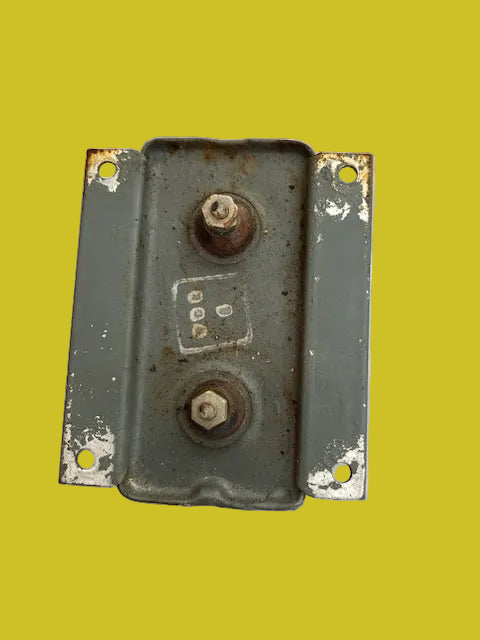 TCC, VISCONOL, PAPER IN OIL, PIO, PAPER BLOCK CAPACITORS, CERAMIC TERMINAL, 8uF @ 400V, TYPE 821M 