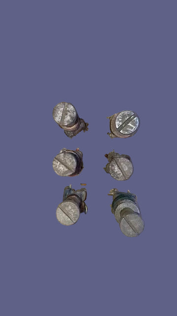 6X RADIO COILS, 4 PIN, EX EQUIPT