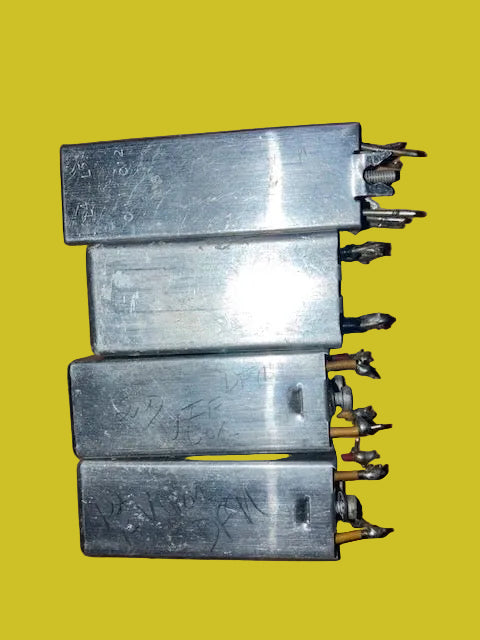 4X INTERMEDIATE FREQUENCY TRANSFORMER, IFT,, POSSIBLY DENCO , EX EQUIPT