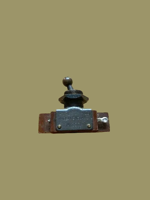 SPST ,BALL HEAD , SWITCH,  EX EQUIPT, AMPLIFIERS LTD