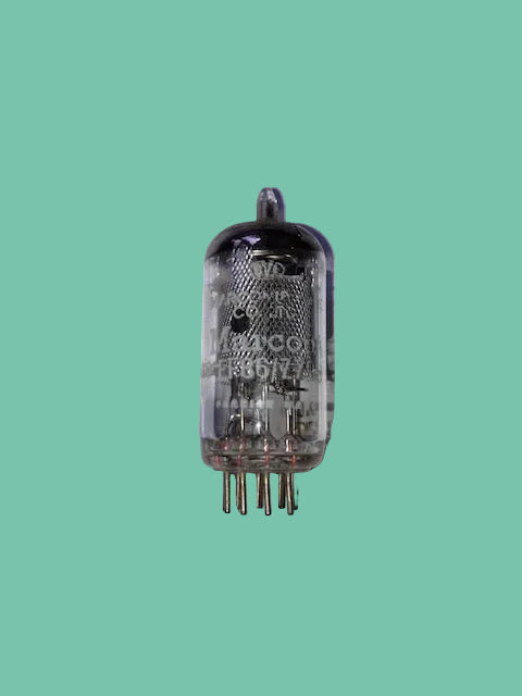 EF86, MARCONI, PIN MESH SCREEN, 1960S PRODUCTION