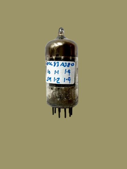 CV492, MILITARY SPEC. 12AX7, MULLARD, ECC83, 17mm PLATE, mC1 B5H, BLACKBURN MANUFACTURED AUGUST 1955