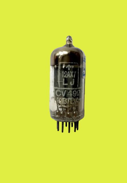 CV492, MILITARY SPEC. 12AX7, MULLARD, ECC83, 17mm PLATE, mC1 B5H, BLACKBURN MANUFACTURED AUGUST 1955